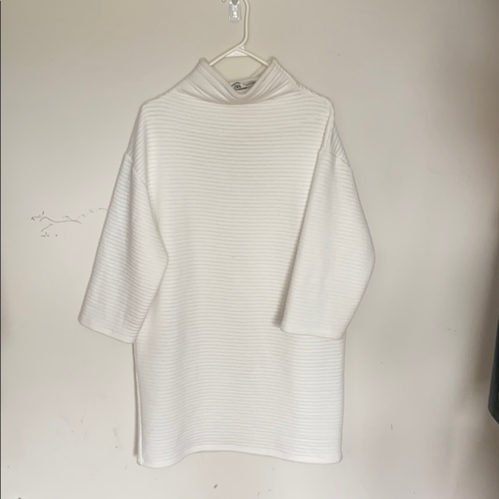 Zara white dress